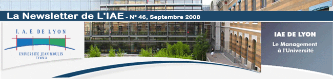 IAE de Lyon, Le management � l'Universit�