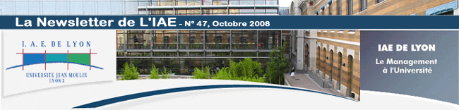 IAE de Lyon, Le management � l'Universit�