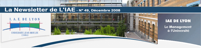 IAE de Lyon, Le management � l'Universit�