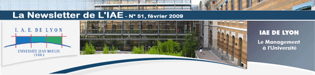 IAE de Lyon, Le management � l'Universit�