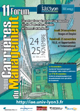 11e Forum Carri&egrave;res du Management