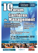 Forum Carri&egrave;res 2010 