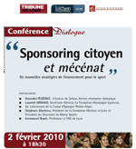 Conf�rence Sponsoring citoyen et m�c�nat
